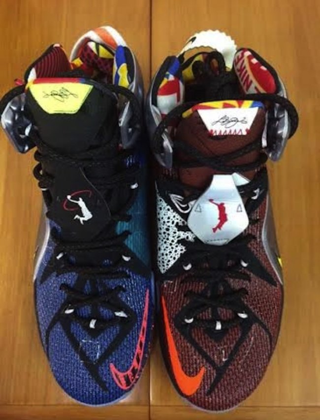 LBJ12,LeBron 12 LBJ12 LeBron 12 “What The” 整体实物图片曝光