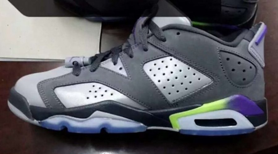 AJ6低帮,AJ6,Air Jordan 6,AJ6 Low AJ6低帮 Air Jordan 6 Low GS “Dark Grey” 新色登场