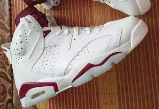 AJ6,Air Jordan 6 AJ6 Nike Air 后跟！Air Jordan 6 “Maroon” 经典再现