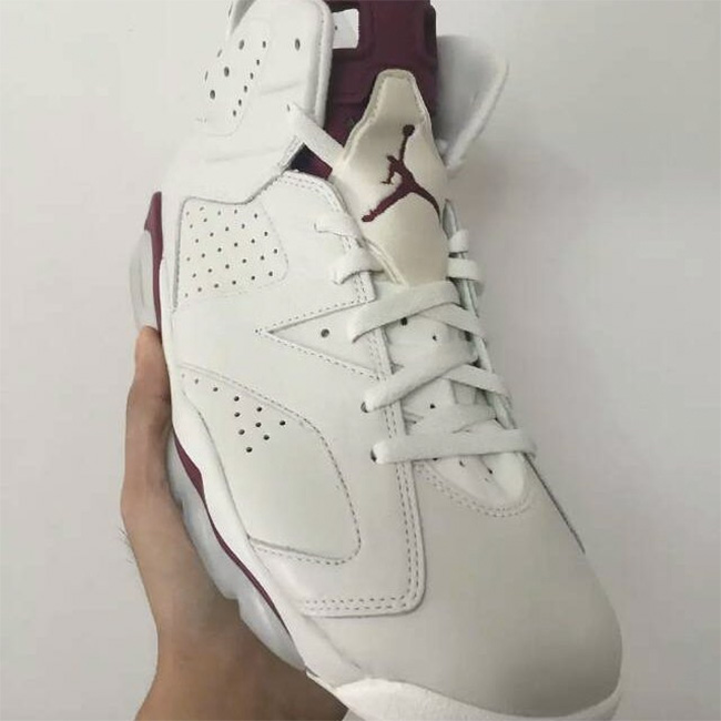 AJ6,Air Jordan 6 AJ6 Air Jordan 6 “Maroon” 更多实物图片曝光