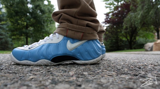 Foamposite Pro,Foamposite  北卡泡 Nike Air Foamposite Pro “Carolina” 上脚回顾