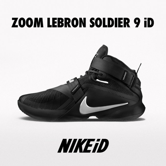 Soldier 9,Nike,士兵9  Nike Soldier 9 登陆 NIKEiD 定制平台