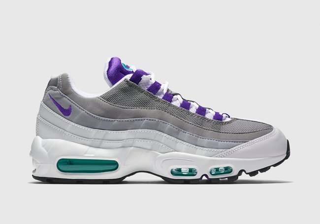 Air Max 95,Nike  Nike Air Max 95 OG “Grape” 复刻发售