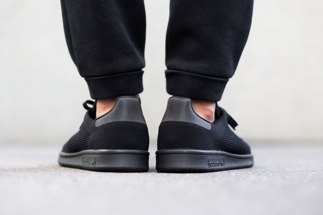 Stan Smith,adidas Originals  adidas Stan Smith Primeknit “Triple Black” 全黑登场