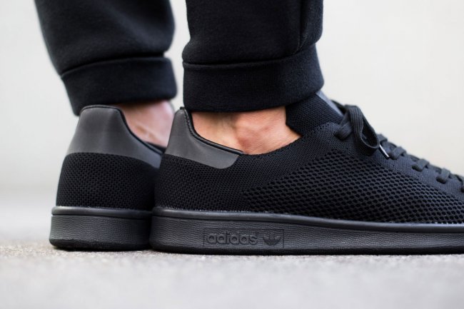 Stan Smith,adidas Originals  adidas Stan Smith Primeknit “Triple Black” 全黑登场