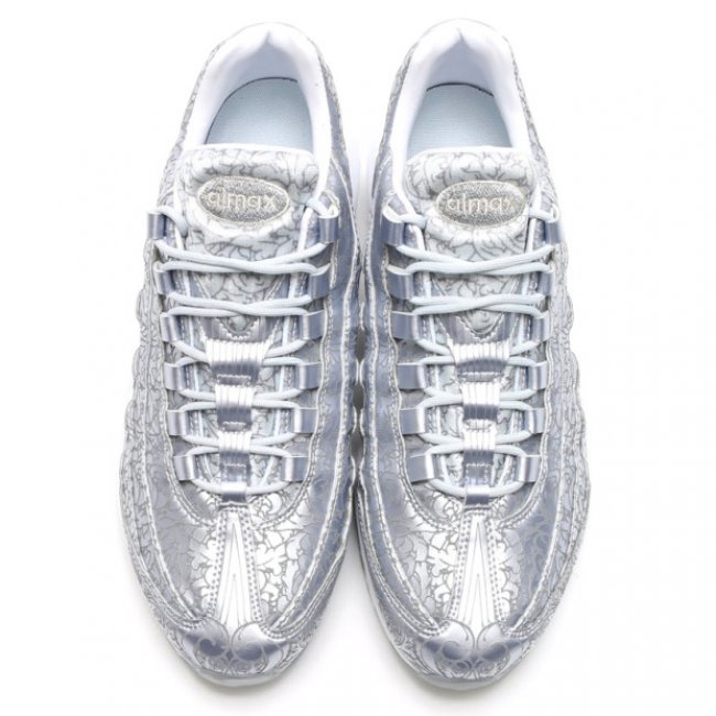 Air Max 95,Nike 818721-001 铂金庆典，Nike Air Max 95 “Pure Platinum” 实物图赏