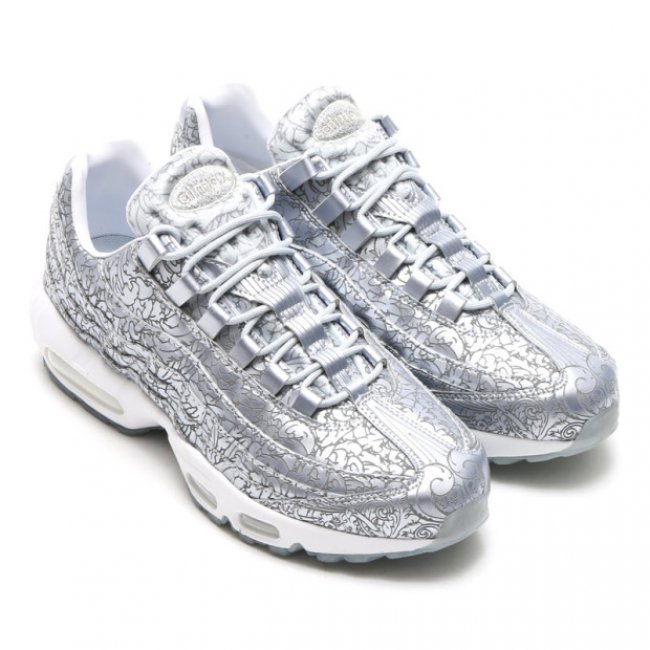 Air Max 95,Nike 818721-001 铂金庆典，Nike Air Max 95 “Pure Platinum” 实物图赏