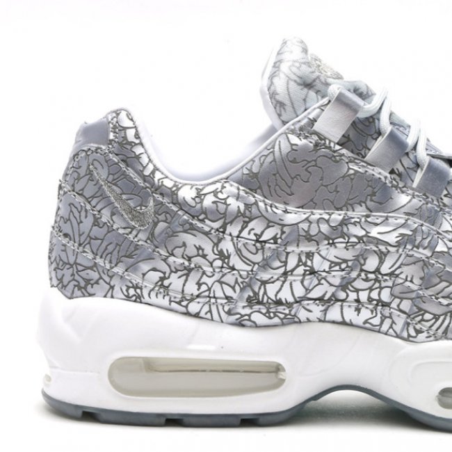 Air Max 95,Nike 818721-001 铂金庆典，Nike Air Max 95 “Pure Platinum” 实物图赏