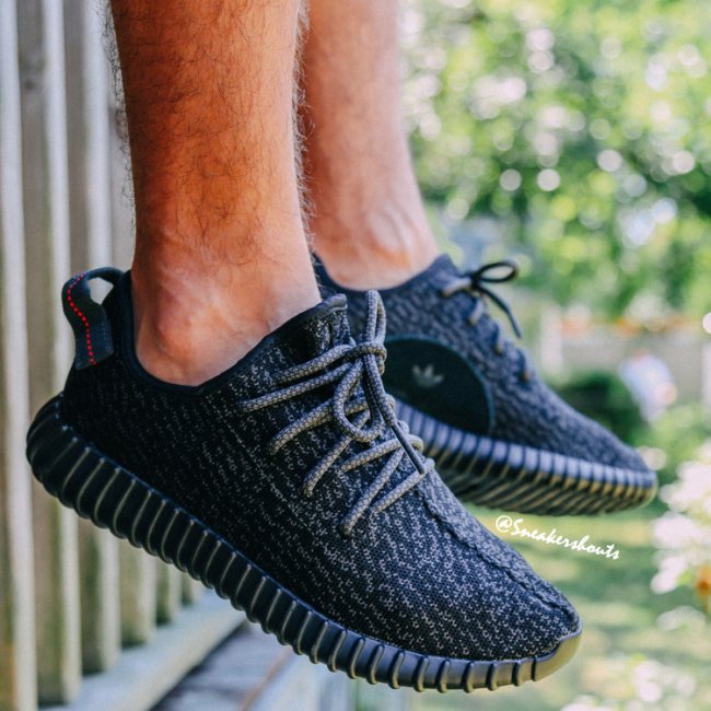 adidas Yeezy 350 Boost 中国区发售信息清单价格 adidas Yeezy 350 Boost “Black” 全新上脚图片