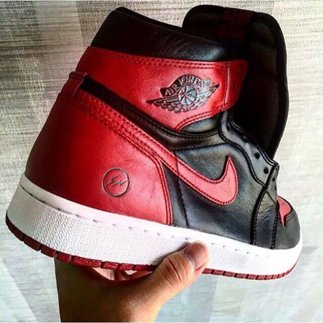 AJ1,Air Jordan 1 AJ1 fragment x Air Jordan 1 “Bred” 新图曝光