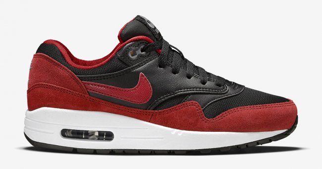 Air Max 1,Nike 555766-048 Nike Air Max 1 GS “Bred” 黑红发售