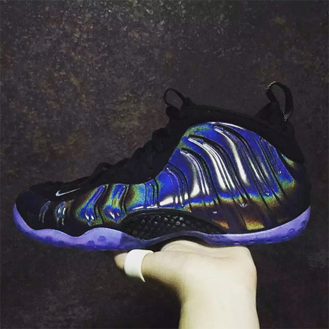 314996-900,Foamposite One,Foam 314996-900全息喷Quai 54 Nike Air Foamposite One “Hologram” 实物近赏