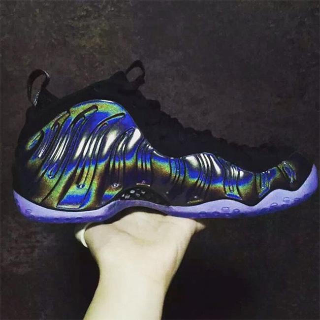 314996-900,Foamposite One,Foam 314996-900全息喷Quai 54 Nike Air Foamposite One “Hologram” 实物近赏