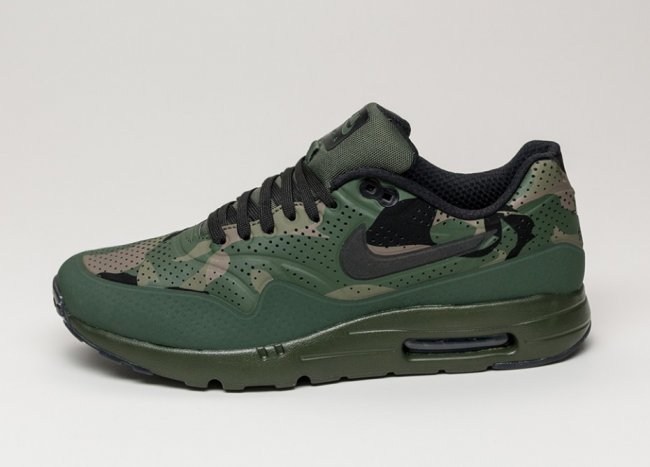 Nike Air Max 1 806851-300 Nike Air Max 1 Ultra Moire “Camo” 迷彩新色登场