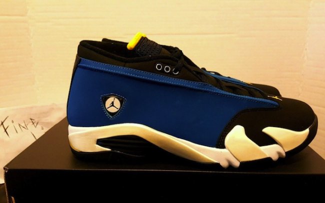 807511-405,aj14 low,aj14,air j 807511-405aj14低帮 兰尼高中配色