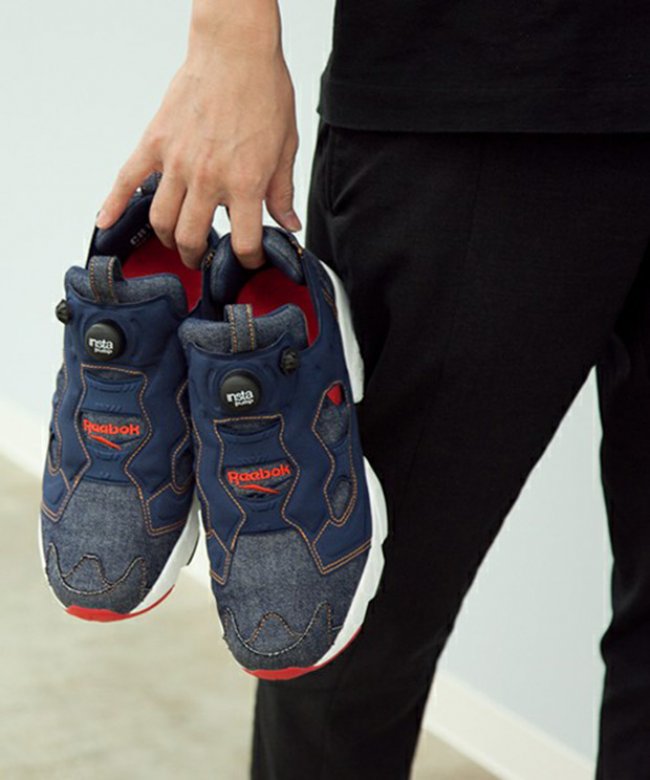 Reebok Pump Fury  Zozotown x Reebok Pump Fury “Denim” 联名鞋款