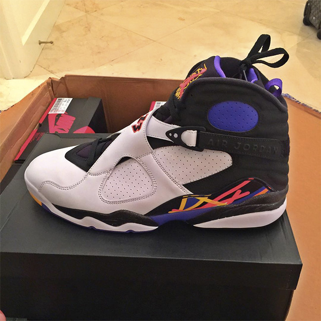 305381-142,AJ8,Air Jordan 8 305381-142AJ8 Air Jordan 8 “Three Peat” 三连冠配色实物新图