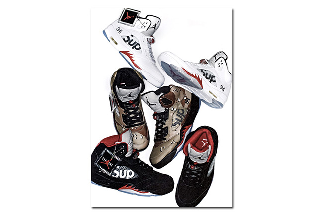 AJ5,Air Jordan 5,Supreme AJ5联名 Supreme x Air Jordan 5 将于十月份发售