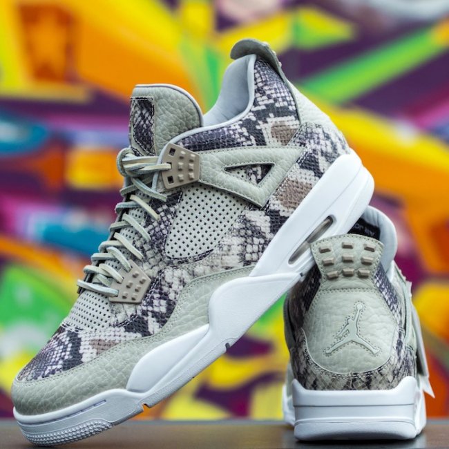 AJ4,Air Jordan 4 AJ4 Air Jordan 4 Pinnacle “Snakeskin” 清晰实物近照