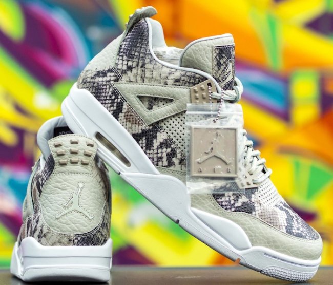 AJ4,Air Jordan 4 AJ4 Air Jordan 4 Pinnacle “Snakeskin” 清晰实物近照