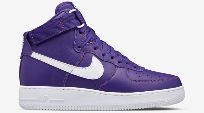 823297-500,AF1,Air Force 1 Hig 823297-500AF1 Nike Air Force 1 High “Purple” 新色登场