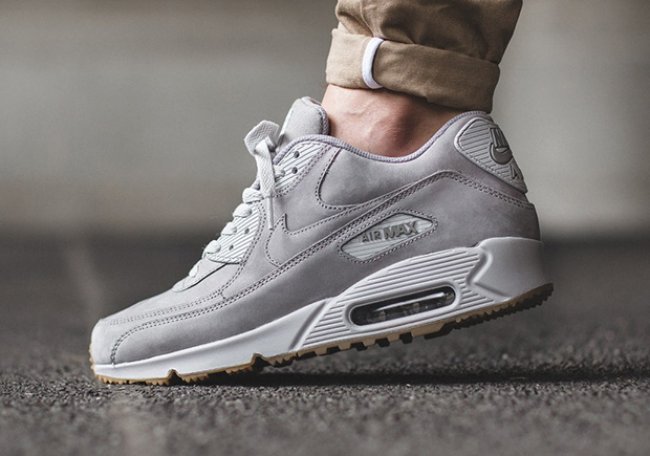 Air Max 90 Winter,Air Max 90  Nike Air Max 90 Winter PRM “Cool Grey” 上脚实拍