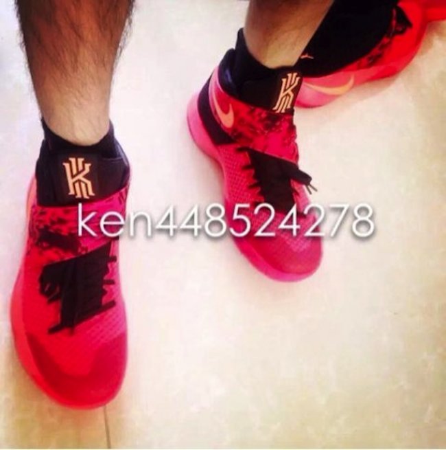 Kyrie 2,Nike 凯里欧文二代签名球鞋 Kyrie 2 “Bright Crimson” 实物曝光 & 发售信息