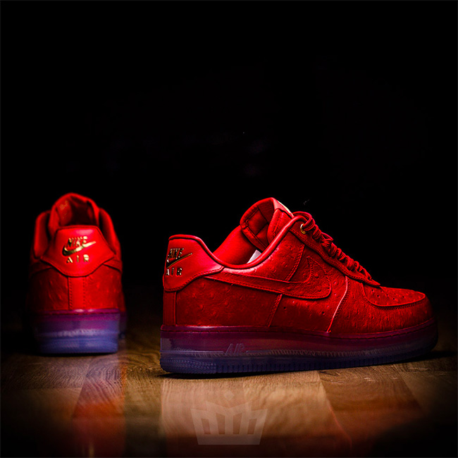 805300-600,AF1,Air Force 1 805300-600AF1 Nike Air Force 1 Low CMFT LUX 全红惊艳登场