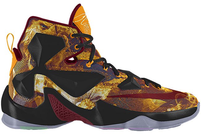 LBJ13,LeBron 13,NIKEiD LBJ13 25000 分 NIKEiD LeBron 13 选项开启