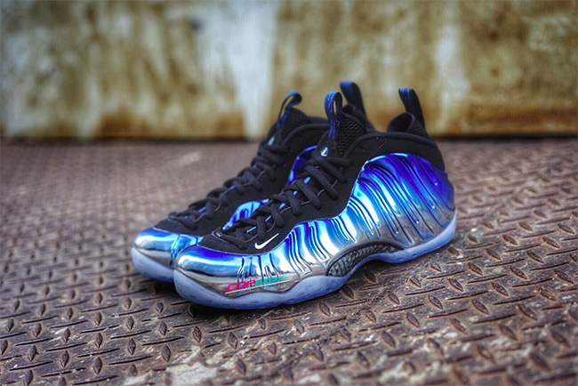 575420-008,Foamposite One,Foam 575420-008 Nike Air Foamposite One “Blue Mirror” 蓝镜美图近赏