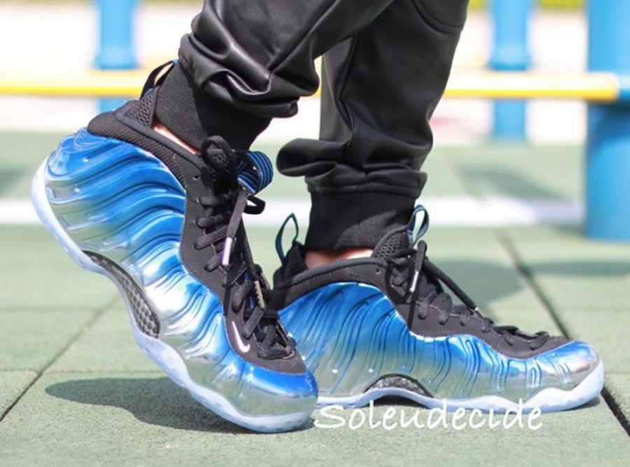 Air foamposite one prm blue mirror hotsell