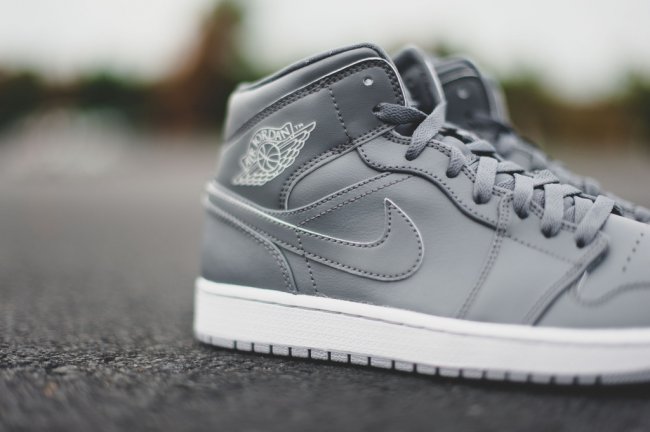 AJ1,Air Jordan 1 AJ1 Air Jordan 1 Mid “Cool Grey” 酷灰新色发售