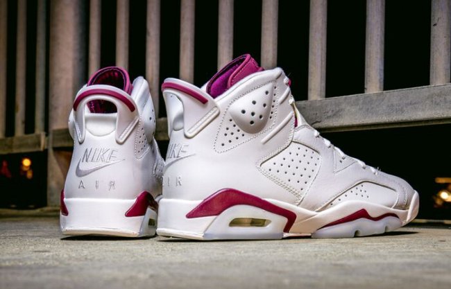 384664-116,AJ6,Air Jordan 6 384664-116AJ6魔力红 魔力红 Air Jordan 6 “Maroon” 12 月 5 日正式发售