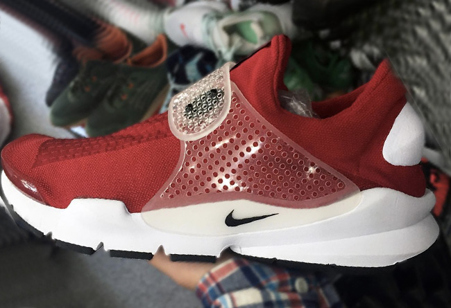 819686-601,Sock Dart,Nike  Nike Sock Dart ＂Red＂ 2016 新色实物曝光