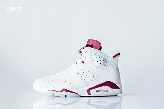 384664-116,AJ6,Air Jordan 6 384664-116AJ6魔力红 Air Jordan 6 “Maroon” 魔力红实物新图