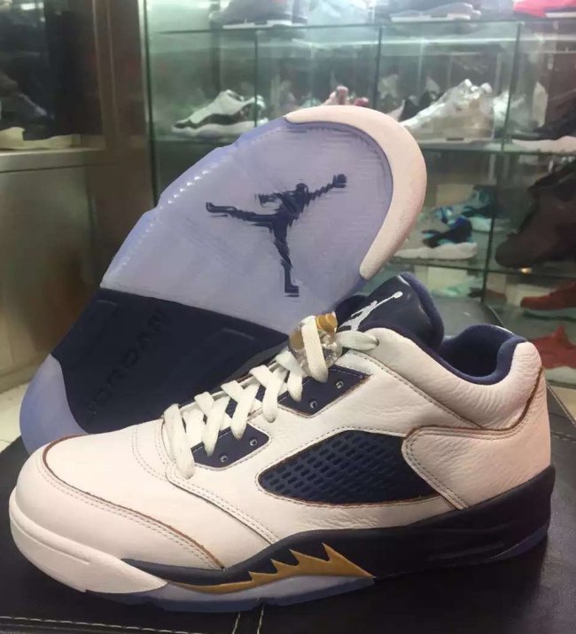 819171-135,AJ5,Air Jordan 5 819171-135AJ5低帮 Air Jordan 5 Low “Dunk From Above” 实物新图