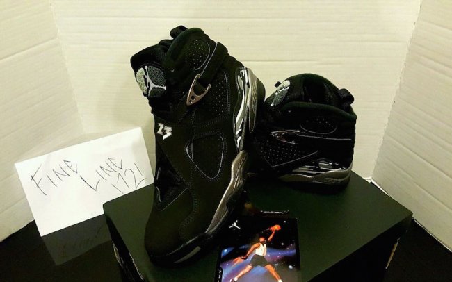 305381-003,AJ8,Air Jordan 8 305381-003AJ8 提前发售，Air Jordan 8 Retro “Chrome” 更多实物曝光