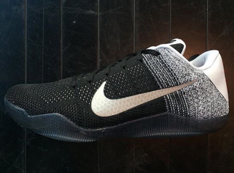 Kobe 11,科比11代 科比11代战靴官方图 黑白配色 Kobe 11 “Black/White” 实物曝光