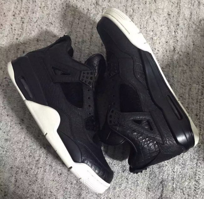 AJ4,Air Jordan 4,Pinnacle AJ4 2016发售信息 巅峰配色 Air Jordan 4 Pinnacle “Black” 完整图赏