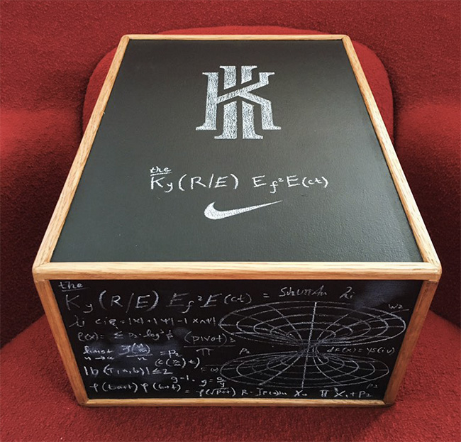 Kyrie 2,Nike  Kyrie 2 数学公式鞋盒亮相