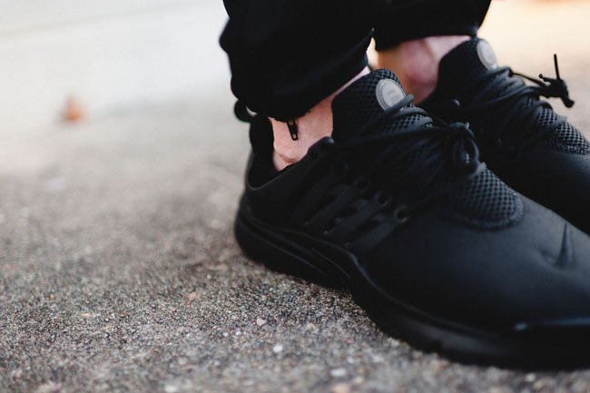 Air Presto,Nike  Nike Air Presto “Blackout” 全黑上脚实拍