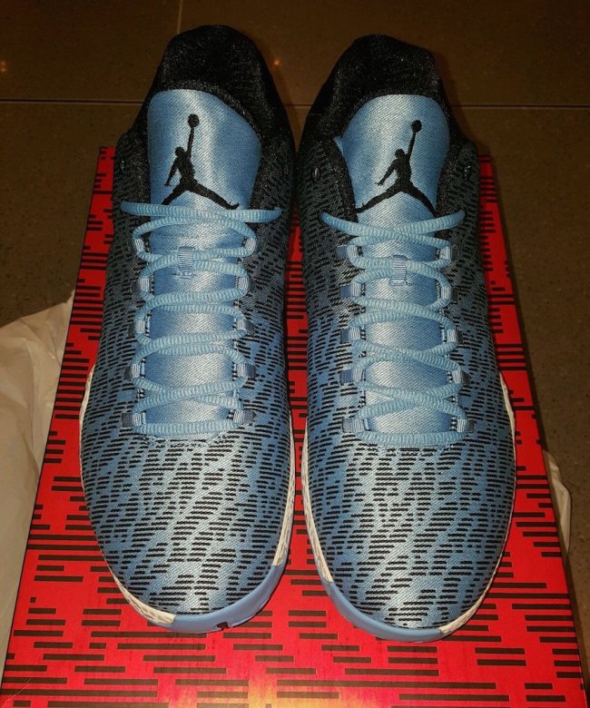 828051-401,AJ29,Air Jordan 29, 828051-401AJ29 北卡蓝 Air Jordan XX9 Low “UNC” 实物图赏