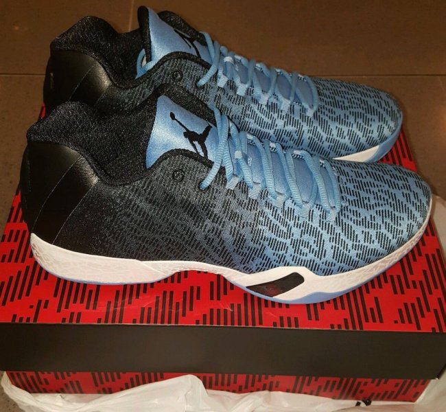 828051-401,AJ29,Air Jordan 29, 828051-401AJ29 北卡蓝 Air Jordan XX9 Low “UNC” 实物图赏