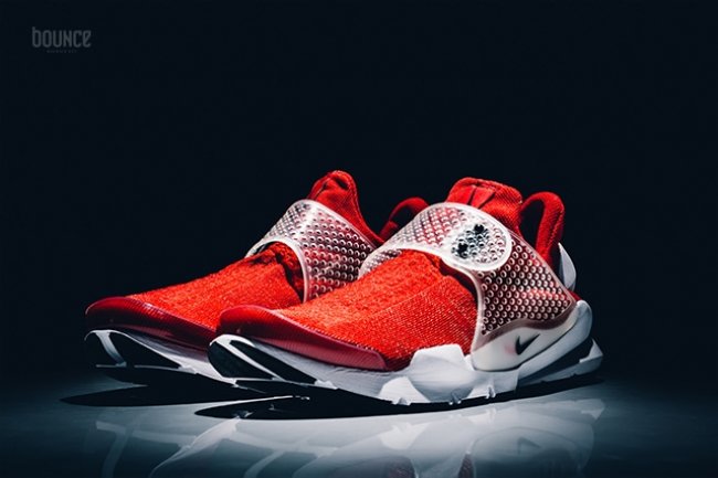 819686-601,Sock Dart,Nike 819686-601袜子鞋2016 Nike Sock Dart “Gym Red” 实物欣赏