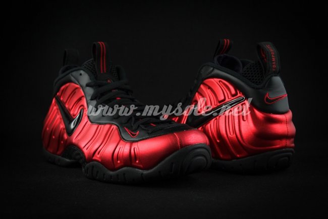 624041-604,Foamposite Pro,Foam 624041-604 红黑泡 Nike Air Foamposite Pro “University Red” 新图