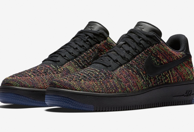 Air Force 1,Flyknit AF1 Nike Flyknit Air Force 1 “Multi Color” 清晰官图释出