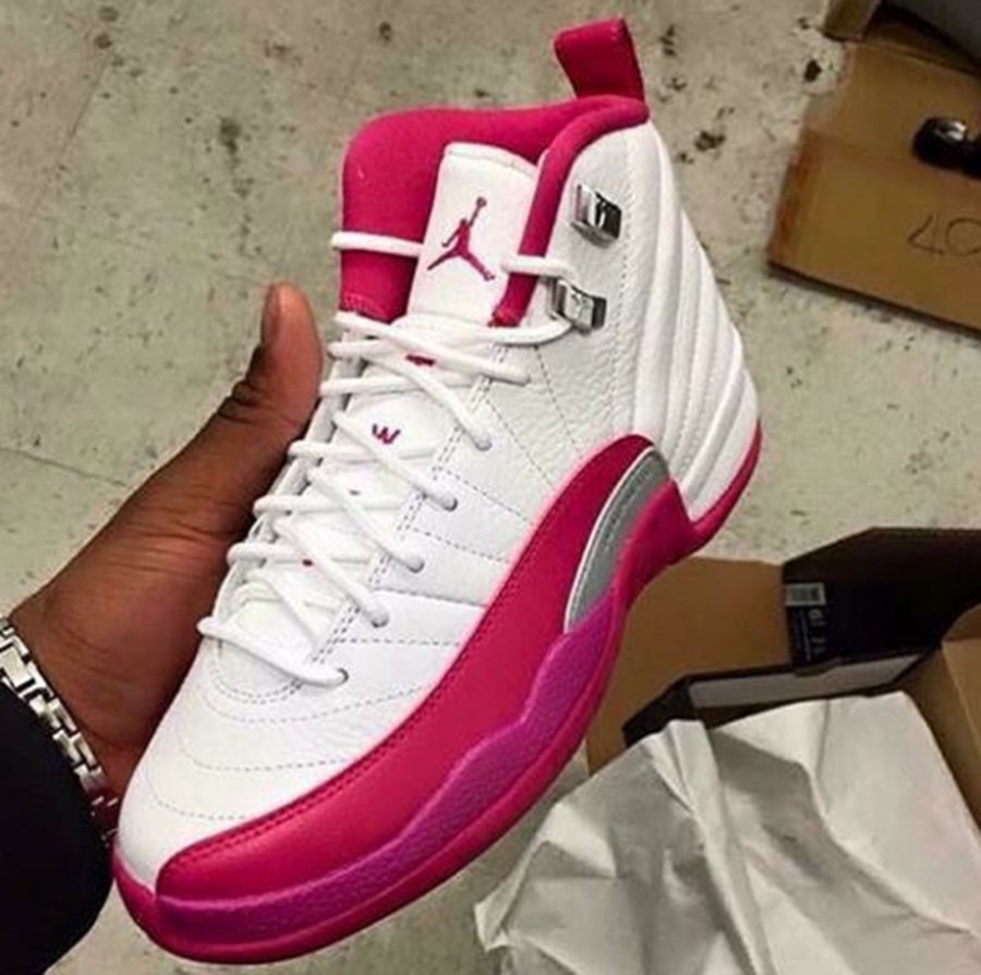 510815-109,AJ12,Air Jordan 12 510815-109AJ12 Air Jordan 12 GS “Dynamic Pink” 新图曝光