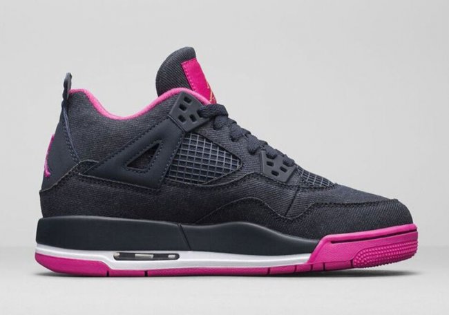 487724-408,AJ4,Air Jordan 4 487724-408AJ4 Air Jordan 4 GS “Denim” 官方图片释出