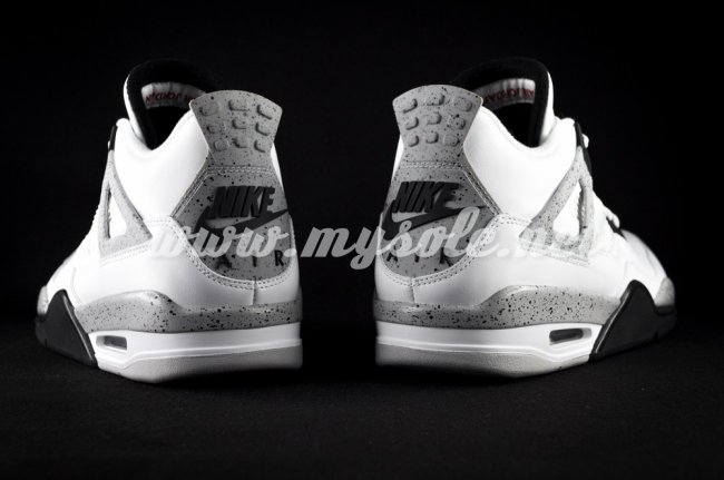 308496-104,AJ4,Air Jordan 4 840606-192AJ4白水泥 Air Jordan 4 “White Cement” 清晰实物近赏
