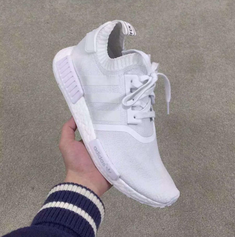 NMD,adidas  adidas NMD “Triple White” 纯白更多图片曝光